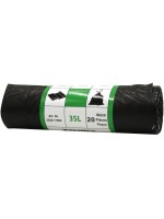 Weita Sac à ordures ménagères Venardo 35 l, 20 Pièce/s