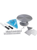 Wenburg Set de décoration pour gâteaux, 35 pièces