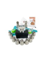 Wenburg Poche à douilles Set de 38 pièces Acier inoxydable, argent