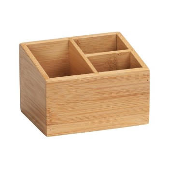 Wenko Supports pour ustensiles de salle de bains Terra Nature, 12 x 9 cm