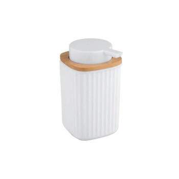 Wenko Distributeur de savon Rotello 250 ml, Blanc Wenko Distributeur de savon Rotello 250 ml, Blanc