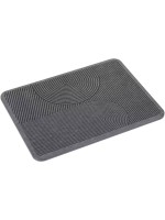 Wenko Tapis égouttoir Damon 40 x 30 cm, Gris