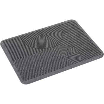 Wenko Abtropfmatte Damon, 40 x 30 x 0.9 cm, Grau Wenko Abtropfmatte Damon, 40 x 30 x 0.9 cm, Grau