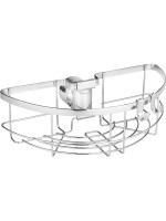 Wenko Supports pour produit de douche Floresta Ronde, Argenté