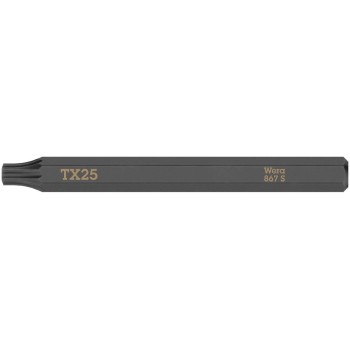 Wera Embout 867 S Torx TX25, 1 Pièce/s pièce(s) Wera Embout 867 S Torx TX25, 1 Pièce/s pièce(s)