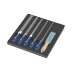 Wera Jeu de limes PFERD 9783 Insert en mousse Set 1, 6 pièces