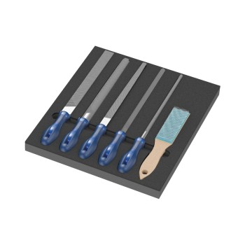 Wera Jeu de limes PFERD 9783 Insert en mousse Set 1, 6 pièces Wera Jeu de limes PFERD 9783 Insert en mousse Set 1, 6 pièces