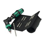 Wera Jeux de cliquets Kraftform Kompakt Pistol RA-R 2, 13 pièces