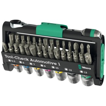 Wera Kits d’outils Tool-Check Automotive 1, 38 pièces Wera Kits d’outils Tool-Check Automotive 1, 38 pièces