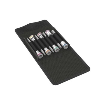 Wera Zyklop Bitnuss-Satz  3/8, 8740 B HF Imperial 1