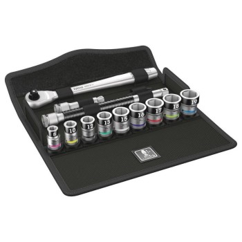 Wera Zyklop Metal-Knarrensatz 3/8, 8100 SB HF 1 Zyklop Metal-Knarrensatz