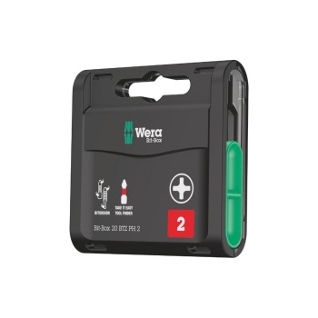 Wera Kit de bits 20 BTZ PH 2 20 Pièce/s pièce(s) Wera Kit de bits 20 BTZ PH 2 20 Pièce/s pièce(s)