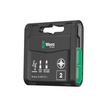 Wera Kit de bits 20 BTH PZ 2 20 Pièce/s pièce(s) Wera Kit de bits 20 BTH PZ 2 20 Pièce/s pièce(s)