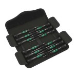 Wera Schraubenzieher-Set Kraftform Micro 12 Universal 1, 12-teilig