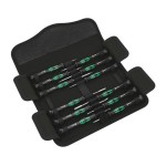 Wera Schraubenzieher-Set Kraftform Micro 12 Electronics 1, 12-teilig