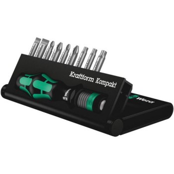 Wera Kit de bits Kraftform Kompakt 10 pièces Wera Kit de bits Kraftform Kompakt 10 pièces