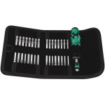 Wera Kraftform Kompakt 60 Torque 17-teilig, 1,2-3,0 Nm, Falttasche m.89 mm langen Bits