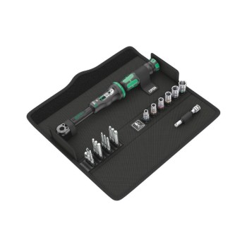 Wera Click-Torque A 6 Set 1,20-teilig, in Box with Bits + Nüssen