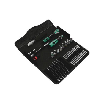 Wera Étui à outils Kraftform Kompakt M 1 Metall 39 pièces Wera Étui à outils Kraftform Kompakt M 1 Metall 39 pièces
