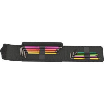 Wera Bicycle Set 4, 9-teilig, Multicolour, Winkelschlüssel for Fahrradanwendungen