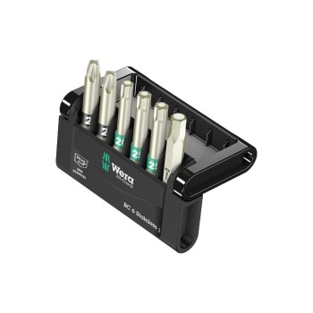 Wera Kit de bits Bit-Check 6 Stainless 1, 6 Pièce/s pièce(s) Wera Kit de bits Bit-Check 6 Stainless 1, 6 Pièce/s pièce(s)