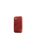 SSD My Passport SSD 500GB Red, USB3.1 Type-C/-A / NVMe / 1050MB/s /256-bit