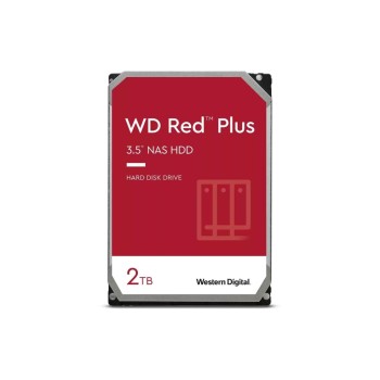 WD Red Plus 3.5 2TB, SATA 6GB/s, 24x7, 5400rpm, 64MB Cache, CMR
