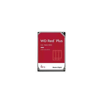 WD Red Plus 3.5 4TB, SATA 6GB/s, 24x7, 5400rpm, 128MB Cache, CMR