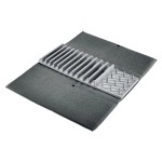 Westmark Tapis égouttoir 60 x 46 cm, Gris