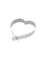 Westmark Herzbackform, Edelstahl, 19x5cm, -