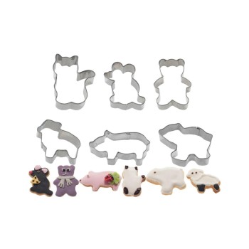 Westmark 6-tlg. Set Ausstechform Animals, - Westmark 6-tlg. Set Ausstechform Animals, -