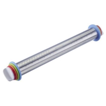 Westmark Teigroller Wallholz mit, 4 Distanzringen, 43.5cm