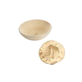 Westmark Set Gärkorb rund mit Bezug, D24.5 x 8.5cm
