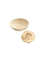 Westmark Set panier de fermentation rond avec housse 24.5 x 8.5 cm