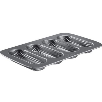 Westmark 4er Baguette Backform Mini,, 35.6x21.5cm Westmark 4er Baguette Backform Mini,, 35.6x21.5cm