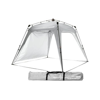Where Tomorrow Pop Up Pavillon Hellgrau, 250x250x190cm, 5.9Kg, with 1 Seitenwand, Where Tomorrow Pop Up Pavillon Hellgrau, 250x250x190cm, 5.9Kg, with 1 Seitenwand,