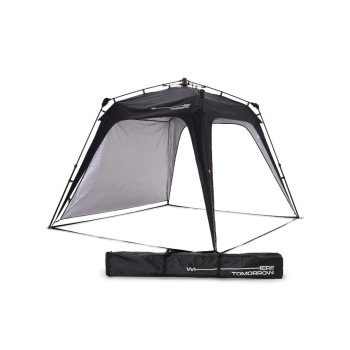 Where Tomorrow Pop Up Pavillon black , 250x250x190cm, 5.9Kg, with 1 Seitenwand, Where Tomorrow Pop Up Pavillon black , 250x250x190cm, 5.9Kg, with 1 Seitenwand,