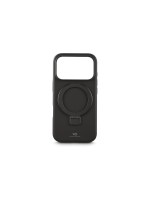 White Diamonds Coque arrière Mag Urban Stand Case Noir pour iPhone 17 Pro