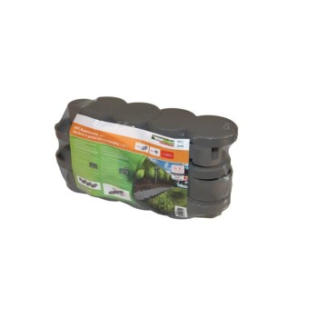 Windhager WPC Rasenkante, Set 1.85m, Grau, inkl. Endstück Windhager WPC Rasenkante, Set 1.85m, Grau, inkl. Endstück