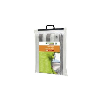 Windhager Balkonblenden IBIZA 5x0.9m, grau/weiss