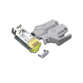 Wirewin Connecteur RJ45 Hirose TM31 50 Pièce/s, Gris Wirewin Connecteur RJ45 Hirose TM31 50 Pièce/s, Gris