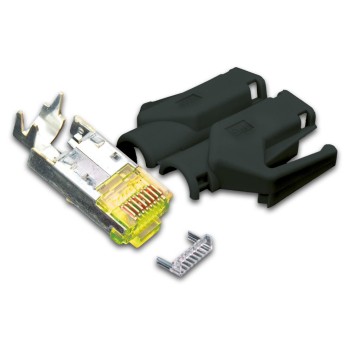 Wirewin Connecteur RJ45 Hirose TM31 50 Pièce/s, Noir Wirewin Connecteur RJ45 Hirose TM31 50 Pièce/s, Noir