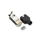 Wirewin Connecteur RJ45 Hirose TM11 50 Pièce/s, Noir