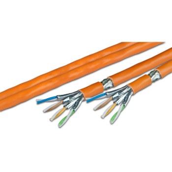 Wirewin Verlegecable TWIN:S/FTP,500m,orange, Cat.7, 2x4x2xAWG23, LSOH, 1000Mhz, 10Gbps Wirewin Verlegecable TWIN:S/FTP,500m,orange, Cat.7, 2x4x2xAWG23, LSOH, 1000Mhz, 10Gbps