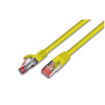 Wirewin Patch cable: S/FTP, 00.25m, yellow, Cat.6, AWG27, 1Gbps, 250MHz, Zugentlastung Wirewin Patch cable: S/FTP, 00.25m, yellow, Cat.6, AWG27, 1Gbps, 250MHz, Zugentlastung
