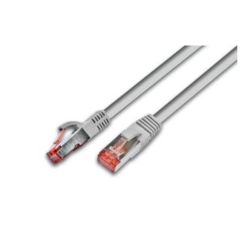Wirewin Câble patch: S/FTP, 00.25m, gris, Cat.6, AWG27, 1Gbps, 250MHz, Zugentlastung Wirewin Câble patch: S/FTP, 00.25m, gris, Cat.6, AWG27, 1Gbps, 250MHz, Zugentlastung