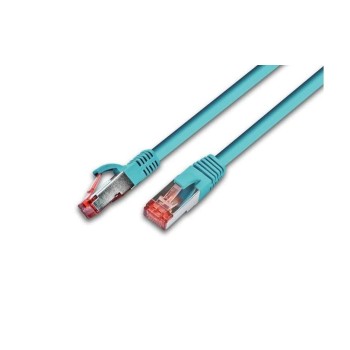 Wirewin Câble patch: S/FTP, 07m, türkis, Cat.6, AWG27, 1Gbps, 250MHz, Zugentlastung Wirewin Câble patch: S/FTP, 07m, türkis, Cat.6, AWG27, 1Gbps, 250MHz, Zugentlastung