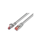 Wirewin Patchkabel: S/FTP 0.5m grau, Cat.6, AWG27, 1Gbps, 250MHz, Zugentlastung