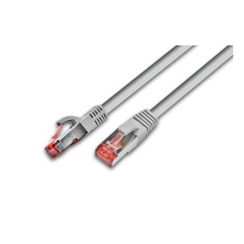 Wirewin Câble patch: S/FTP, 02m, gris, Cat.6, AWG27, 1Gbps, 250MHz, Zugentlastung Wirewin Câble patch: S/FTP, 02m, gris, Cat.6, AWG27, 1Gbps, 250MHz, Zugentlastung