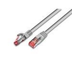 Wirewin Patch cable, S / FTP, 3m, gris, Cat.6, AWG27, 1Gbps, 250MHz, décharge de traction